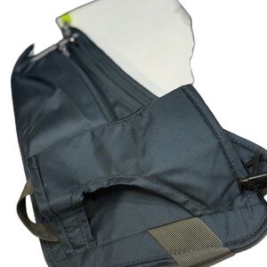 Travel Anti Theft Cross Body Bag Navy Gray Lime Green NWOT
